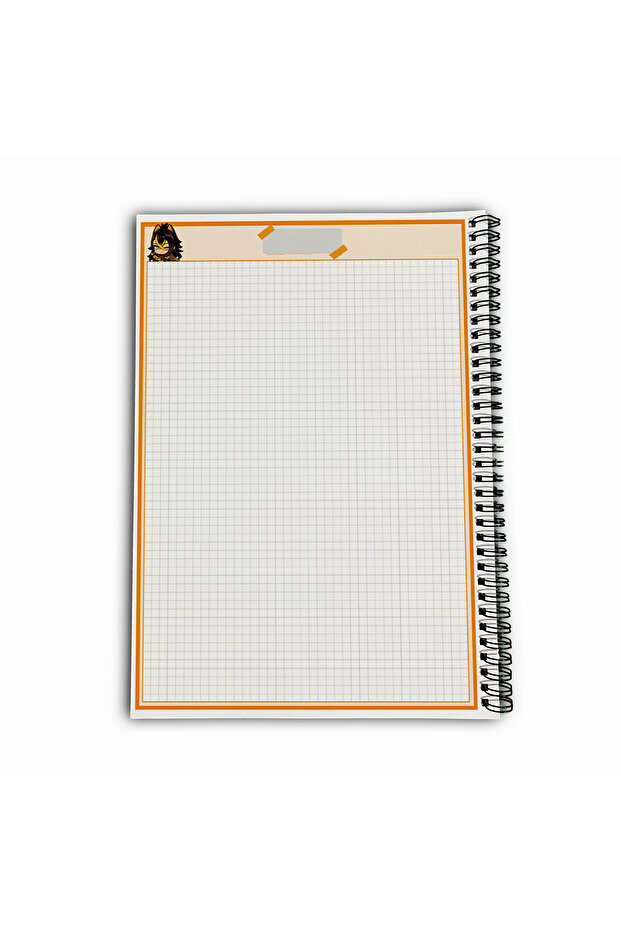 Genshin Impact Dehya Checkered A4 School Notebook 72 Sheets Model 1 - 6