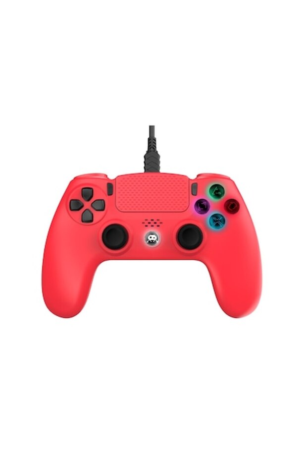 Wired Controller, Freaks and Geeks, Red - 1