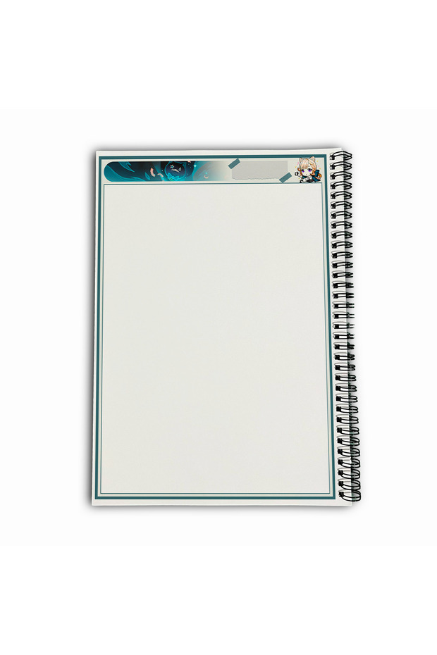 Genshin Impact Lynette Unlined A4 School Notebook 72 Sheets Model 3 - 6
