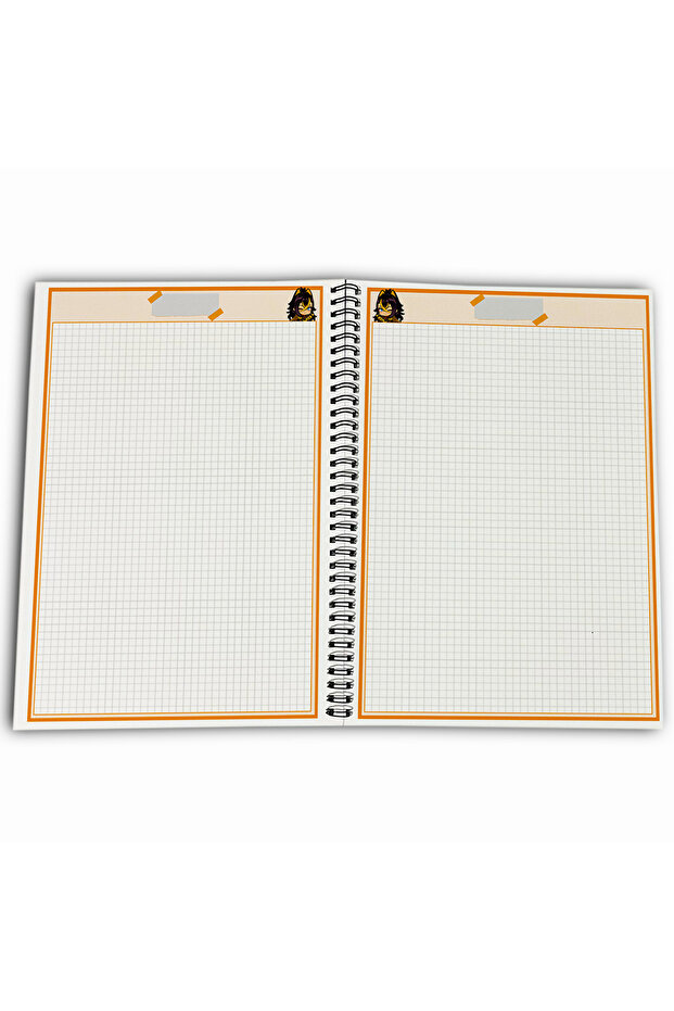 Genshin Impact Dehya Checkered A4 School Notebook 72 Sheets Model 1 - 4