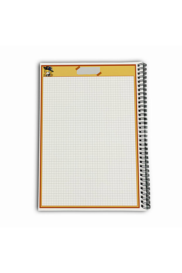 Genshin Impact Navia Checkered A4 School Notebook 72 Sheets Model 2 - 6