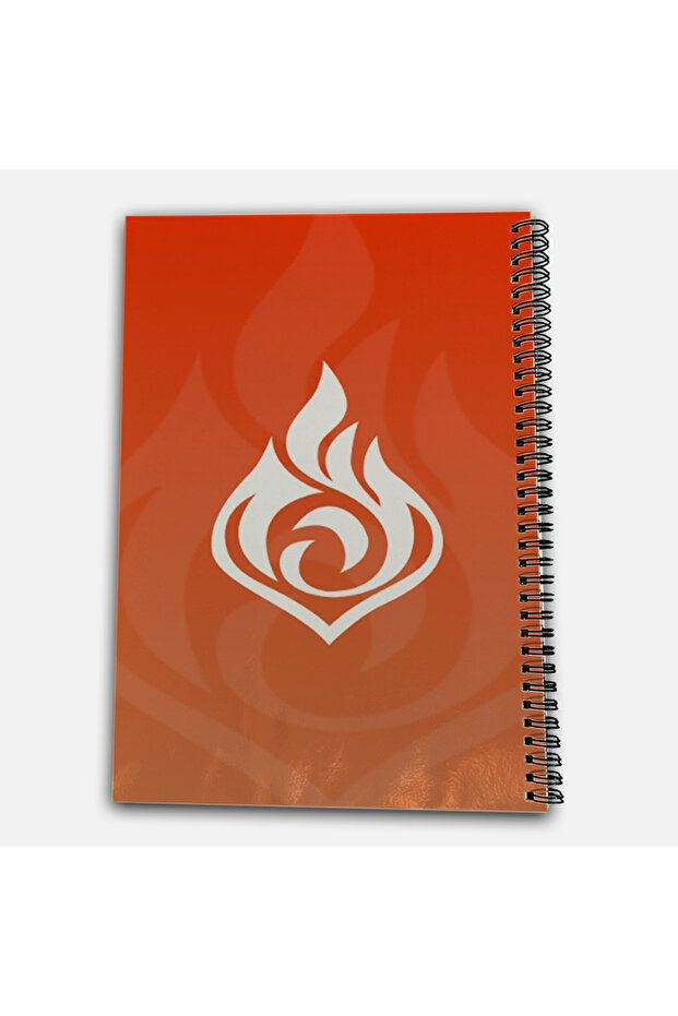 Genshin Impact Klee Checkered A4 School Notebook 72 Sheets Model 1 - 3