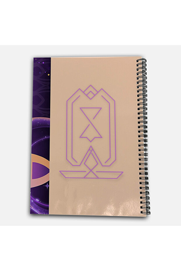 Genshin Impact Sethos Checkered A4 School Notebook 72 Sheets Model 2 - 3