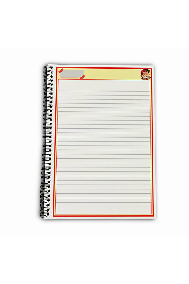 Genshin Impact Yanfei Striped A4 School Notebook 72 Sheets Model 1 - 5