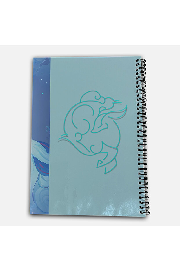 Genshin Impact Ganyu Unlined A4 School Notebook 72 Sheets Model 2 - 3