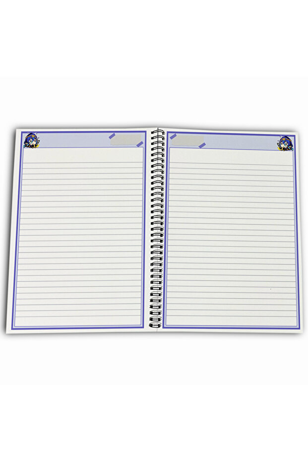 Genshin Impact Layla Striped A4 School Notebook 72 Sheets Model 1 - 4