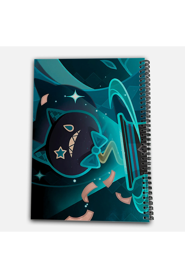 Genshin Impact Lynette Unlined A4 School Notebook 72 Sheets Model 3 - 3