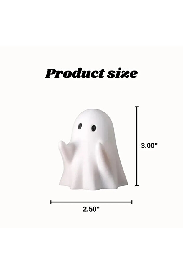 Ghost Funny Ghost Pen Holder Spooky Ghost Figurine Design Pencil Holder for Desk Organizer Accessory