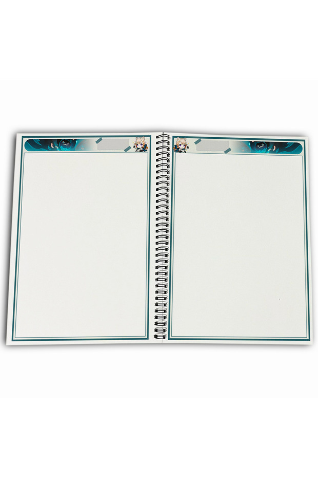 Genshin Impact Lynette Unlined A4 School Notebook 72 Sheets Model 3 - 4