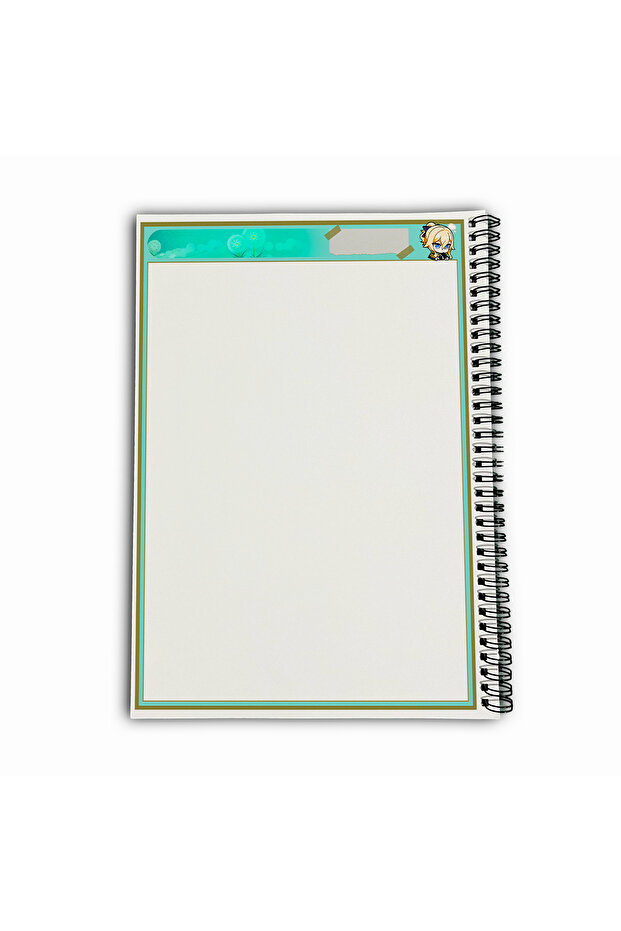 Genshin Impact Jean Unlined A4 School Notebook 72 Sheets Model 2 - 6
