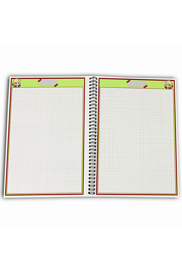 Genshin Impact Kaveh Checkered A4 School Notebook 72 Sheets Model 2 - 4