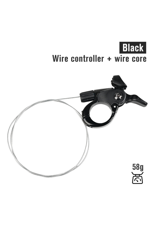 black Remote lock wire controller Lever With MTB Mountain Bike Bicycle Parts SR ST Cable for XCR XCM