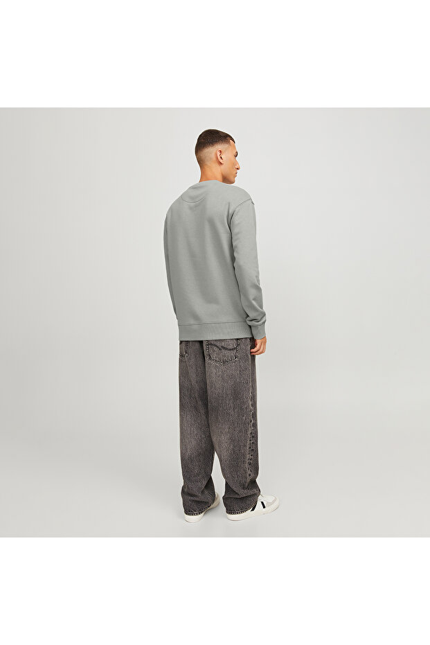 Sweatshirt Einfarbig Sweatshirt - 3