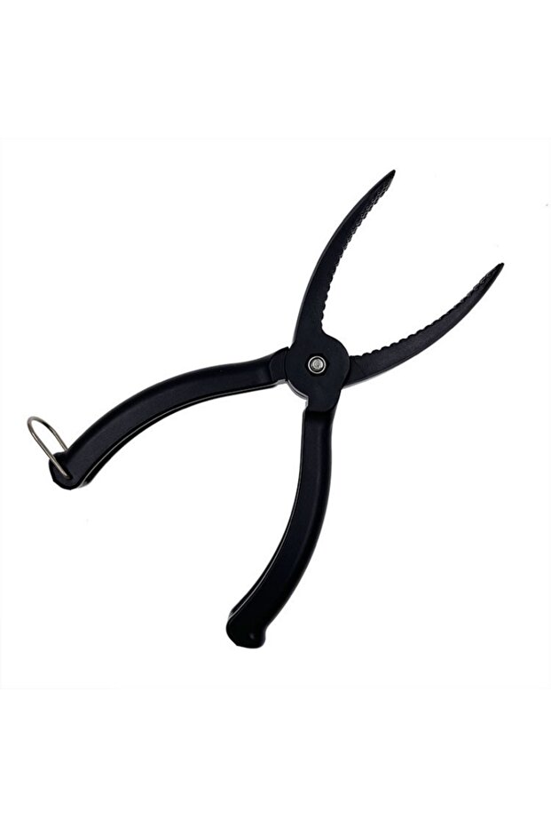 black 1 Durable Fish Catching Tool, Fish Control Pliers, Anti Slip Fish Clamp, Anti Slip Handle, Fis