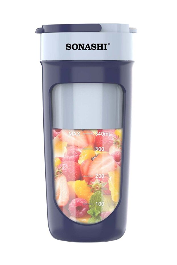 Rechargeable Portable Blender | Stainless Steel Sharp Blades - Perfect for Juices, Smoothies