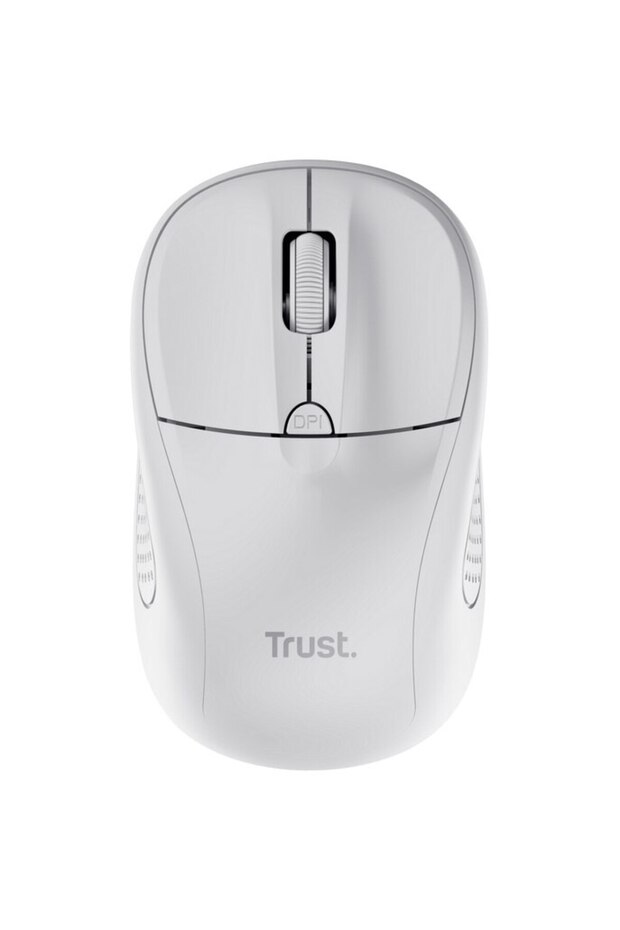 Mouse wireless Primo, 1000-1600 DPI, ambidextrous, matte white - 4
