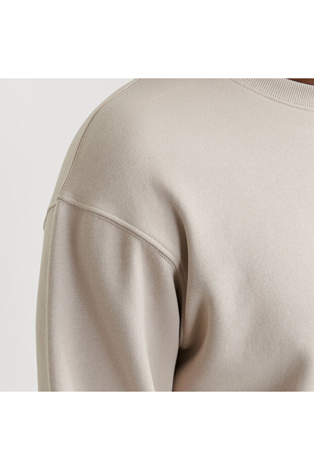 Sweatshirt Einfarbig Sweatshirt - 5