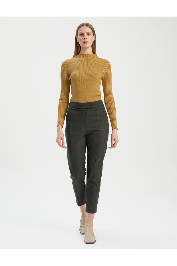 بنطلون فيسكوز مزيج ضيق - 1