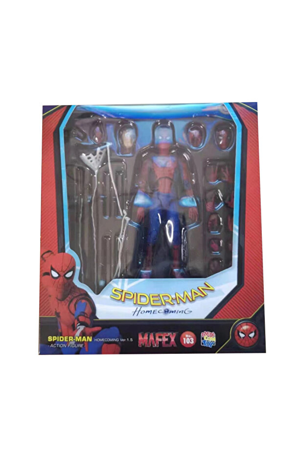 Mafex 103 Mafex 103 Spider Man Action Figure Toys Spiderman Homecoming Deluxe Edition Multi-accessor