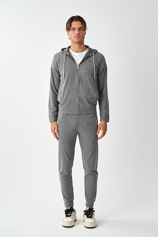 Tech Fleece Double Face Hooded Men's Tracksuit Suit E213
