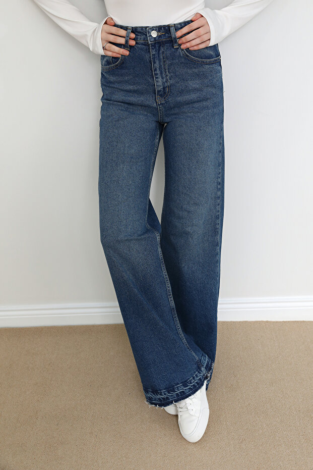 Kesik Paça Jean - 3