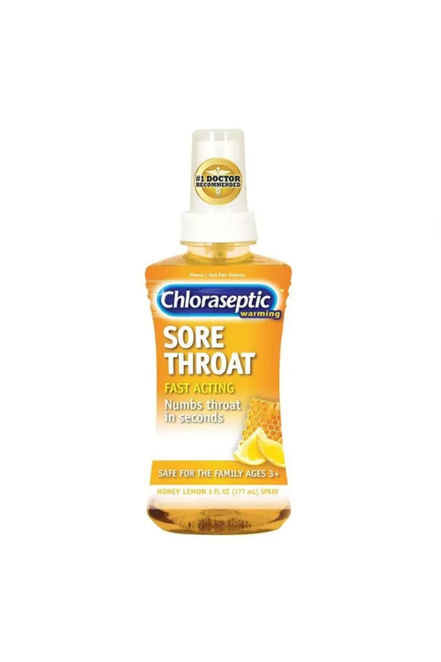 Warming Sore Throat Spray Honey Lemon, 177 Ml