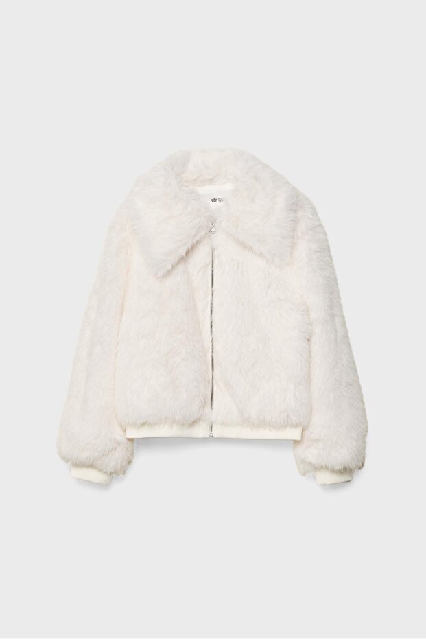 Suni Kürk Ceket - 6