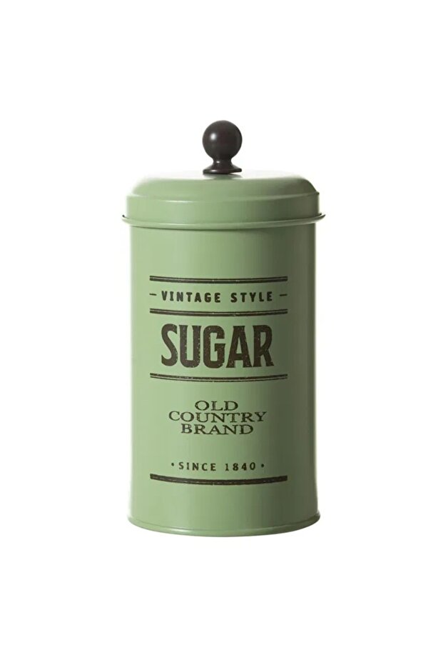 Dublin Retro Şeker Kutusu Galvaniz - 1600 ml - 1