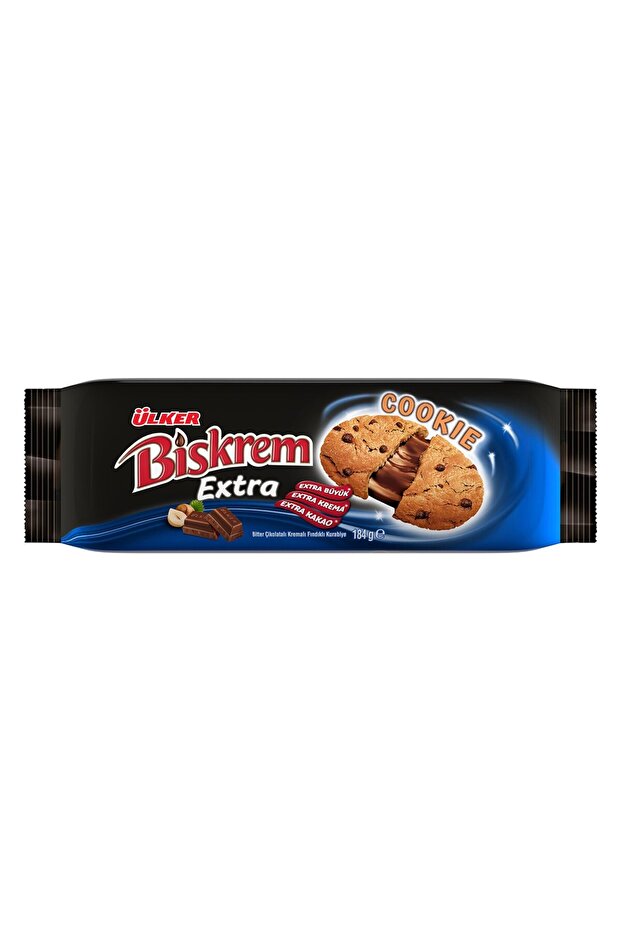 Biskrem Extra Cookie 184 Gr x 6 Adet - 2