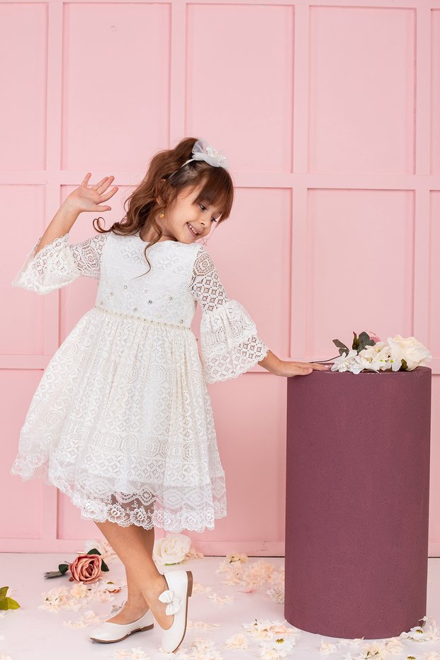 Girls' Lace Dress