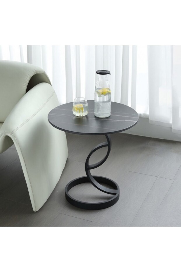 طاولة جانبية 40×55 سم - أسود - 1