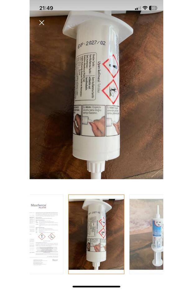 Maxforce Platin Hamamböceği Jeli 20gr - 3