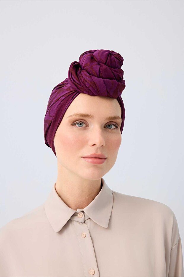 Dama Pattern Nai̇a Shawl70X200 241-3001