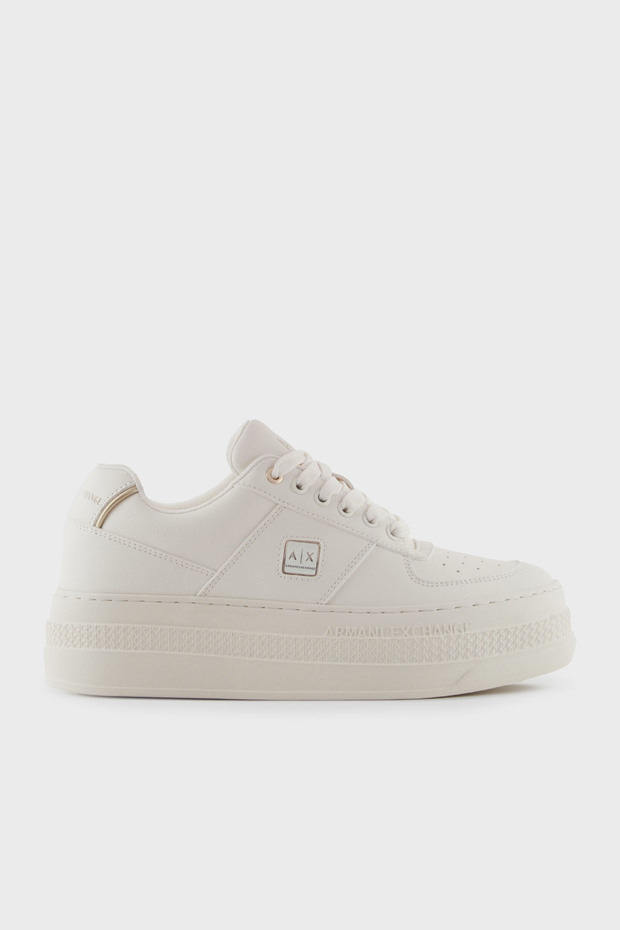 Logolu Platform Taban Sneaker Ayakkabı AYAKKABI XW001631 AF17351 MZ128 - 1