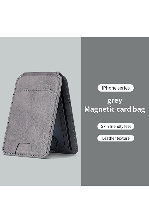 4 Luxury For Magsafe Magnetic Leather Wallet Case For iPhone 16 15 14 13 12 Pro Max Card Holder Pho.