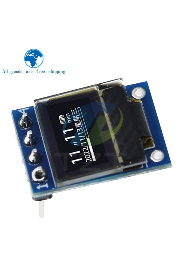 5PCS 1/5PCS 0.42" 0.42 Inch White OLED Display LCD Module 72X40 Serial Screen White Color I2C IIC/SP - 5