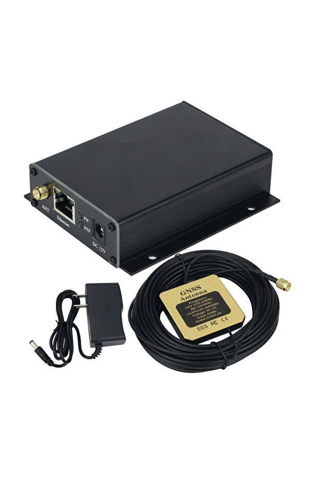 EU Plug HAMGEEK FC-NTP-MINI Network Time Server 1 NTP Server Integrated GNSS Receiver with 1 Etherne - 6