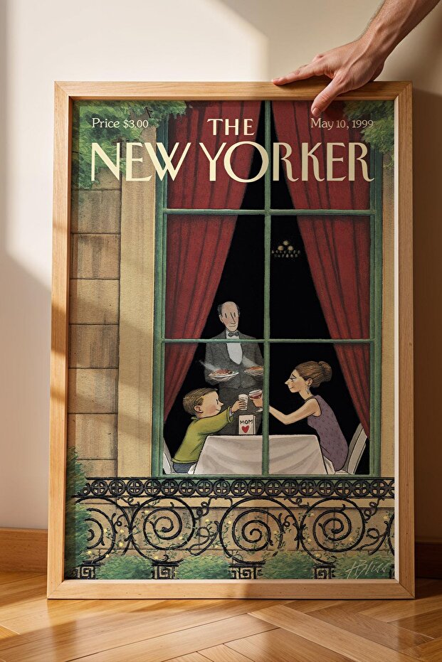 The New Yorker Çerçeveli Tablo May 10 1999 - Annler Günü Şerefine Tablosu - 2