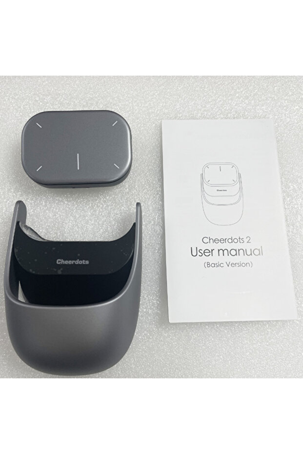 Silver basic Cheerdots 2 Detachable Air Mouse Wireless Touchpad All-in-one Pocket AI Recording Enabl - 1