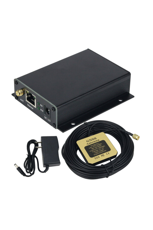 EU Plug HAMGEEK FC-NTP-MINI Network Time Server 1 NTP Server Integrated GNSS Receiver with 1 Etherne - 7