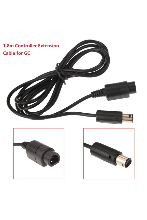 Extension Cable 4 Ports Game Converter for GameCube GC Controller USB Adapter for Nintend Switch NGC - 1