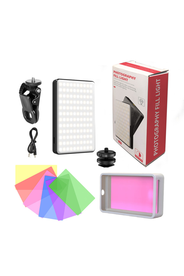 ST 120 ST-120 LED Video Light Fill Light Rechargeable 3000 MAh CRI95 Portable Mini Selfie Light 2500