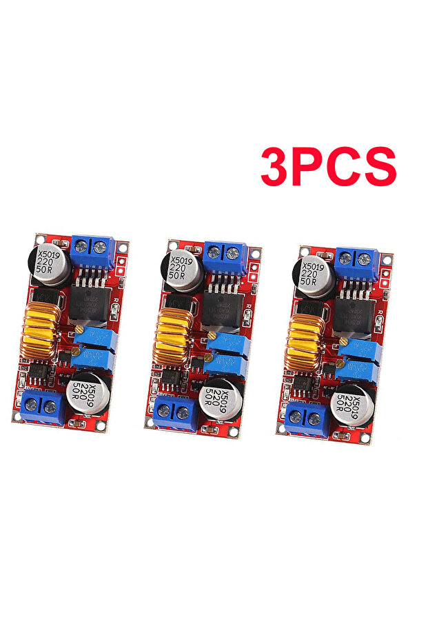 3 قطع 3 قطع 5A DC-DC محول باك قابل للتعديل XL4015 4-38 فولت إلى 1.25-36 فولت جهد مصدر الطاقة المخفض