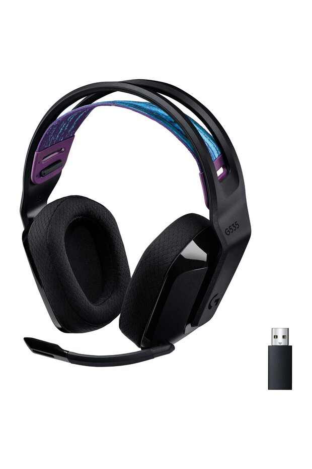 Casti G535 LightSpeed Wireless Negru - PC - 4