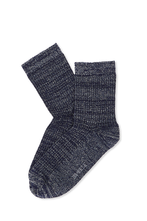 Lacivert Kadın Çorap - 1