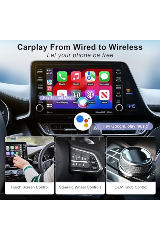 Wireless CarPlay Adapter for OEM Wired Carplay/android Auto to Wireless Connection - 6