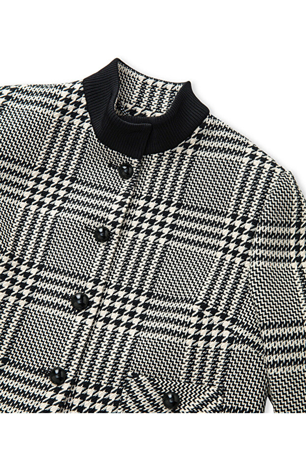 Ekose desen ceket - 4