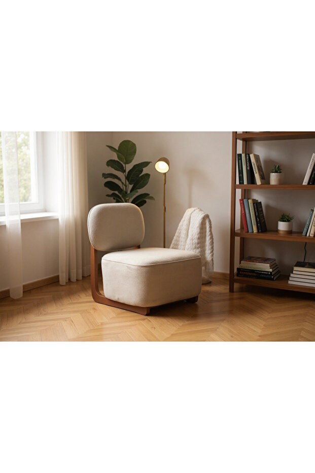 Bex İskandinav Tarzı Masif Kayın Berjer – Hazır Kurulum - 2