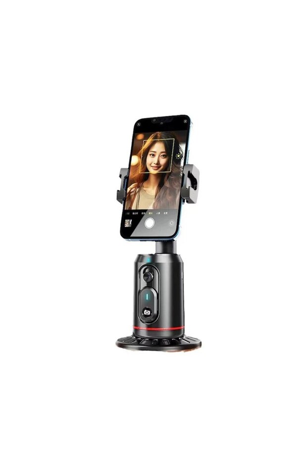 Intelligent Image Stabilizer 360° with Facial Tracking, Wi-Fi, Portable, Remote Control Included, A - 4