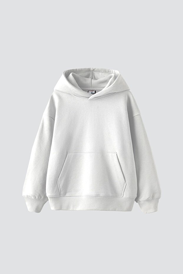 Basic Oversize Unisex White - 1